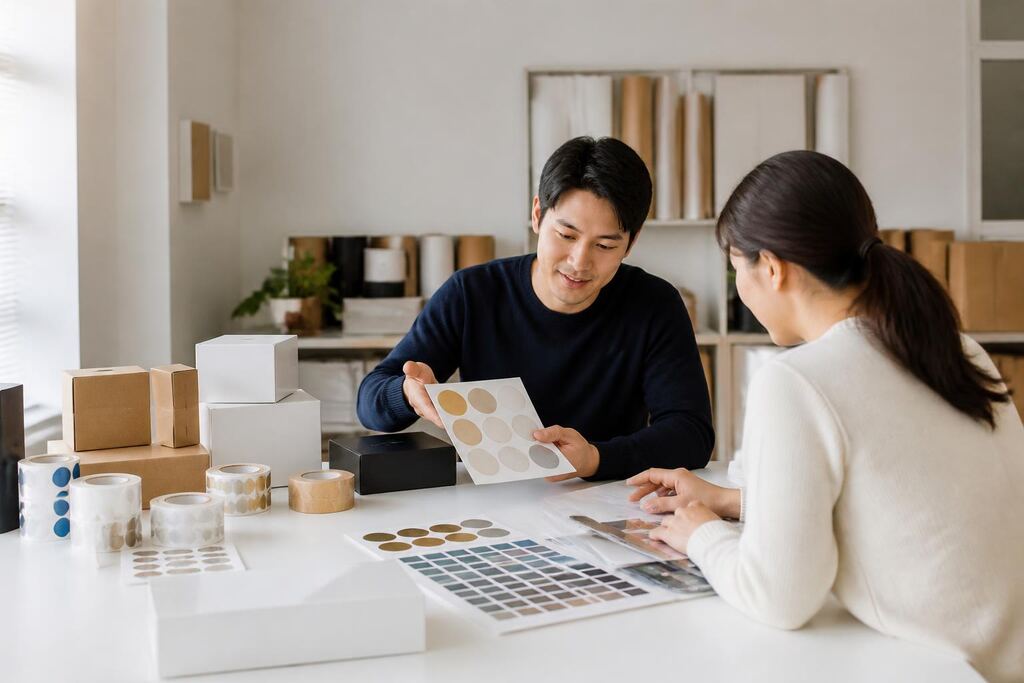 서울 중랑구 봉인·보안스티커 제작 이미지