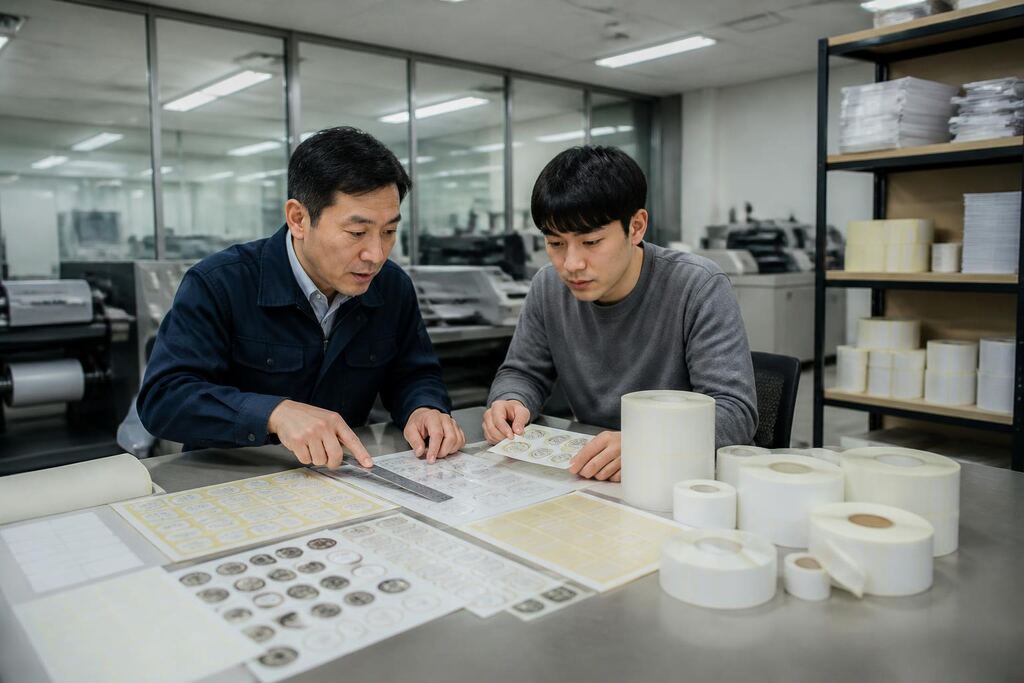 서울 영등포구 봉인·보안스티커 제작 이미지