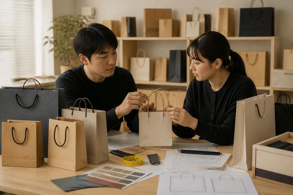 서울 성동구 쇼핑백 제작 이미지