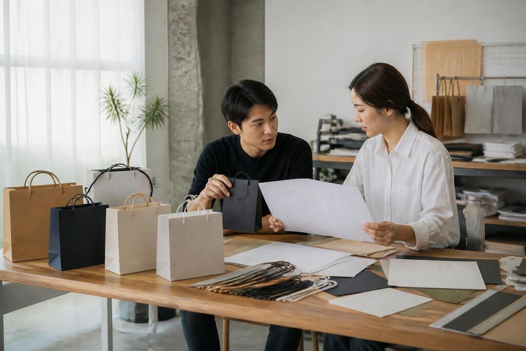 서울 동대문구 쇼핑백 제작 이미지