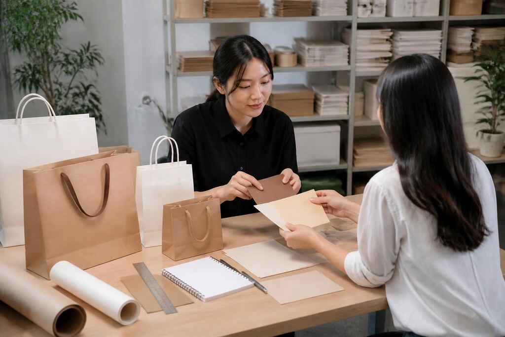 서울 노원구 쇼핑백 제작 이미지
