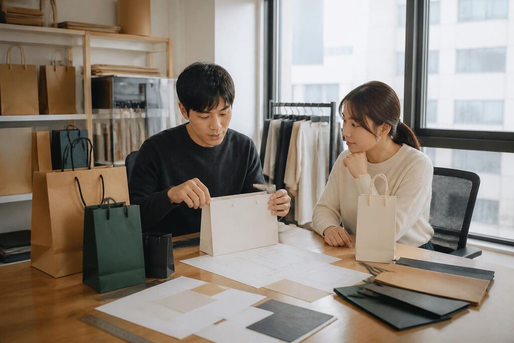 서울 서대문구 쇼핑백 제작 이미지