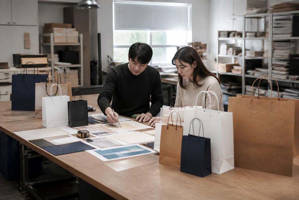 서울 양천구 쇼핑백 제작 이미지