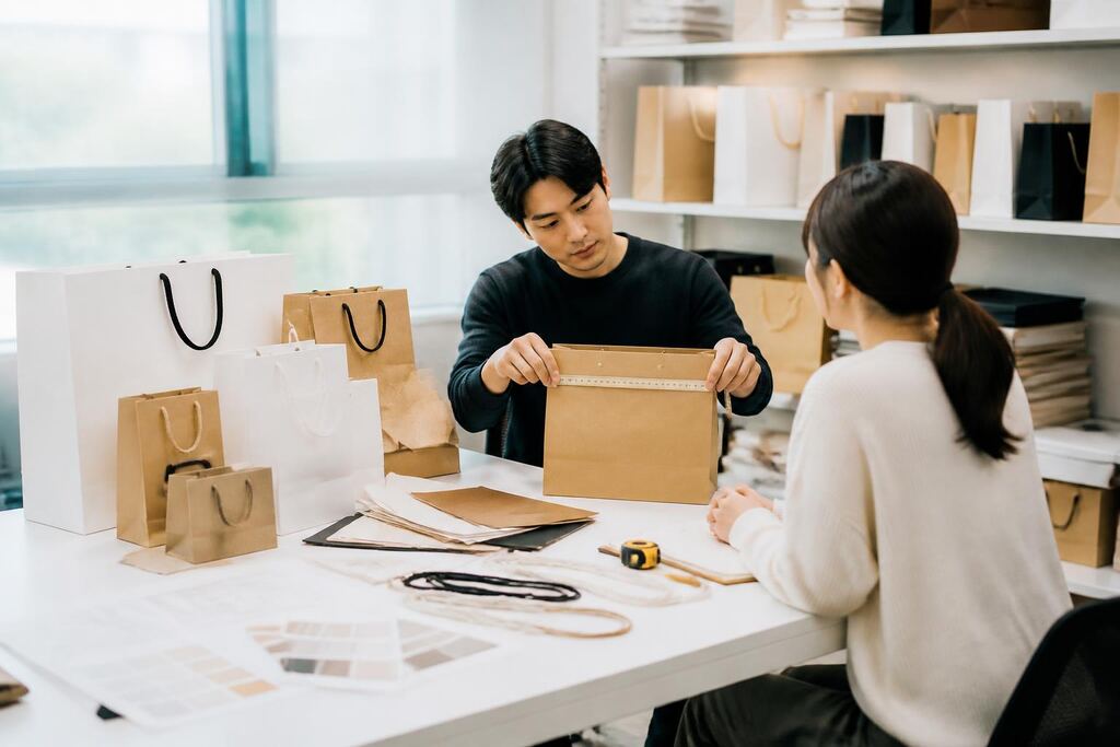 서울 금천구 쇼핑백 제작 이미지