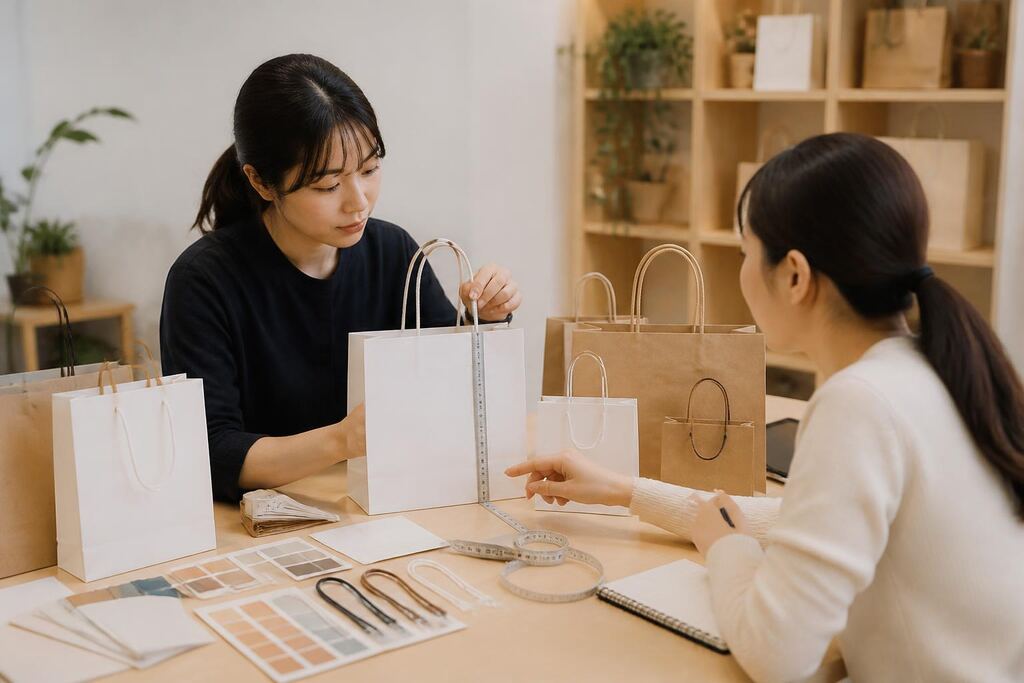 서울 영등포구 쇼핑백 제작 이미지