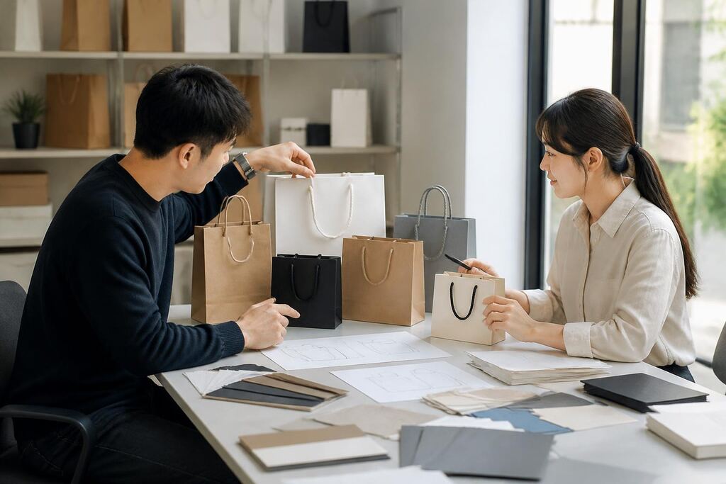 서울 관악구 쇼핑백 제작 이미지