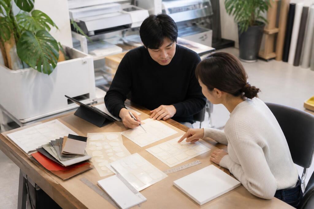서울 중랑구 스티커 제작 이미지