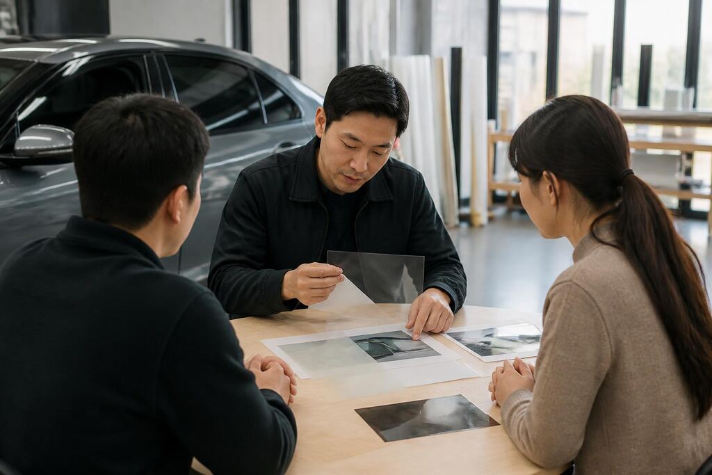 서울 종로구 차량·유리용 스티커 제작 이미지