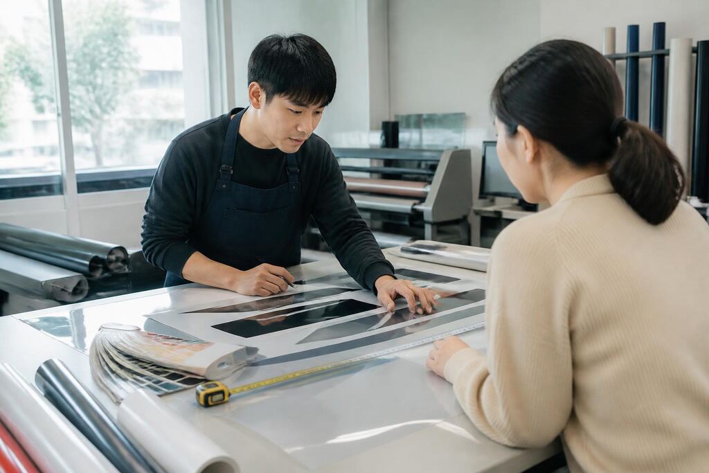 서울 서대문구 차량·유리용 스티커 제작 이미지