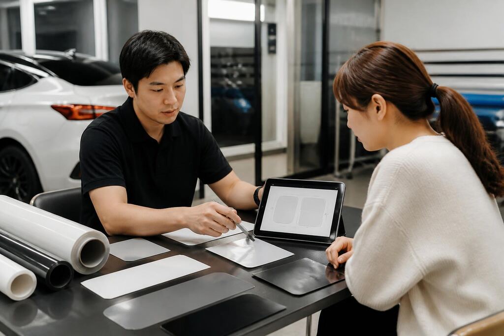 서울 구로구 차량·유리용 스티커 제작 이미지