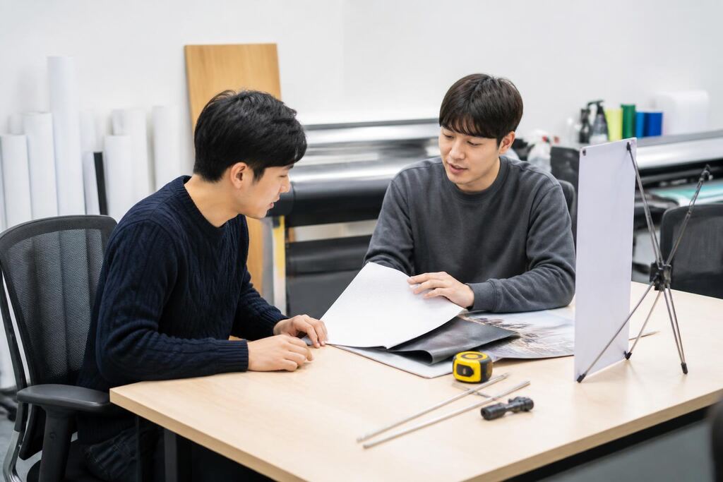 서울 종로구 X배너·배너거치대 제작 작업 범위와 현장 조건 이미지