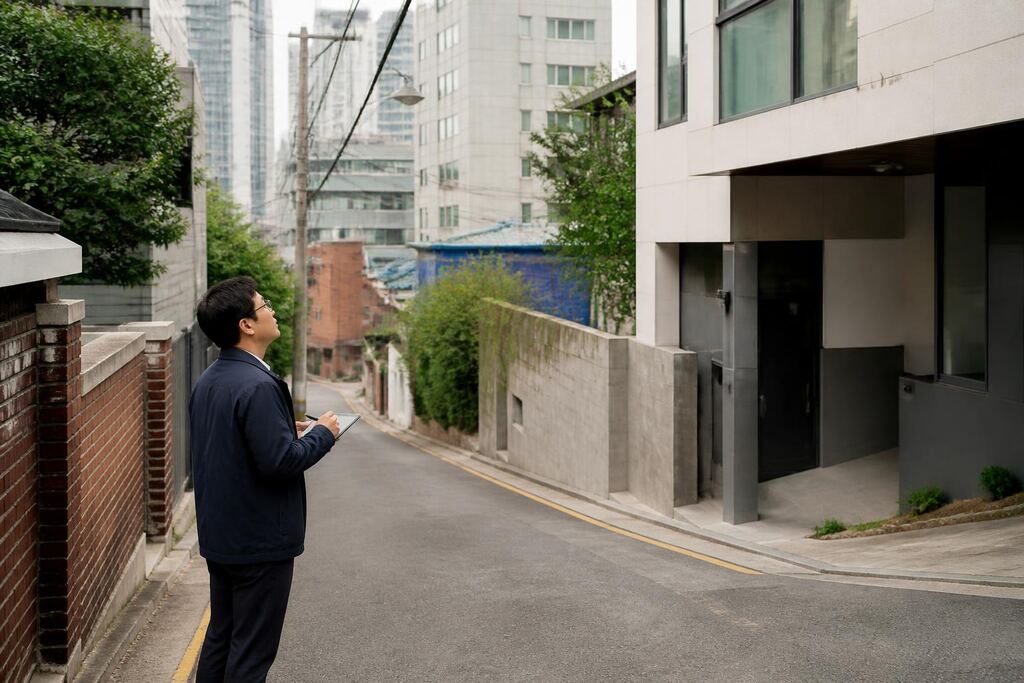 서울 서대문구 부동산감정평가 작업 범위와 현장 조건 이미지