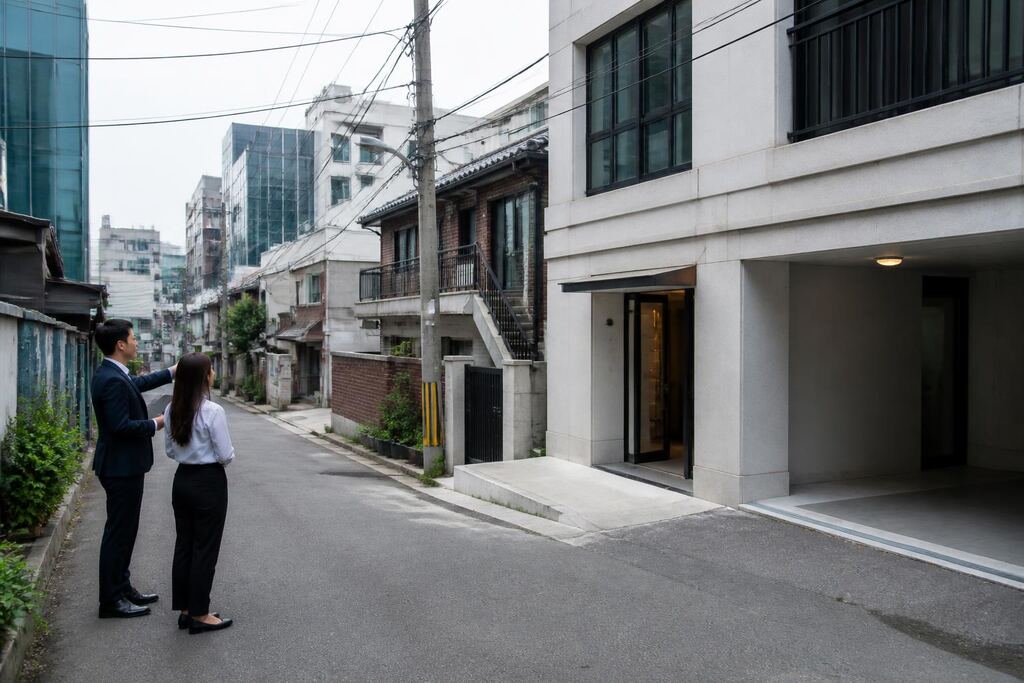 서울 종로구 부동산중개 작업 범위와 현장 조건 이미지