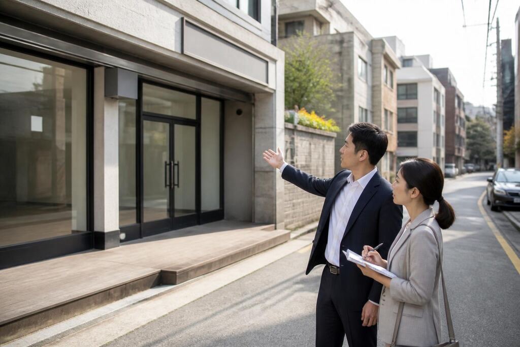 서울 성북구 상가·토지 매매 작업 범위와 현장 조건 이미지