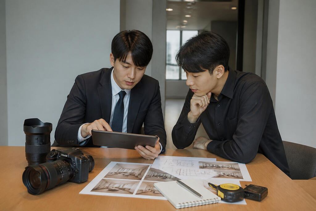 서울 종로구 매물사진·영상 작업 범위와 현장 조건 이미지