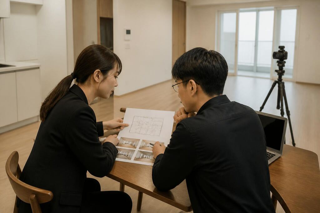 서울 금천구 매물사진·영상 작업 범위와 현장 조건 이미지
