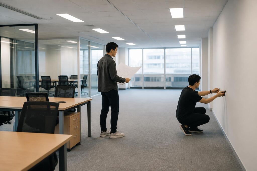 서울 구로구 사무실임대 작업 범위와 현장 조건 이미지