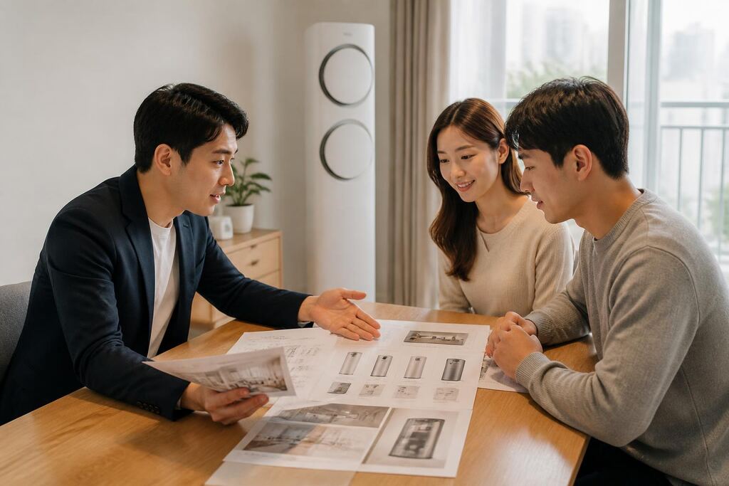 서울 중랑구 에어컨 렌탈 이미지
