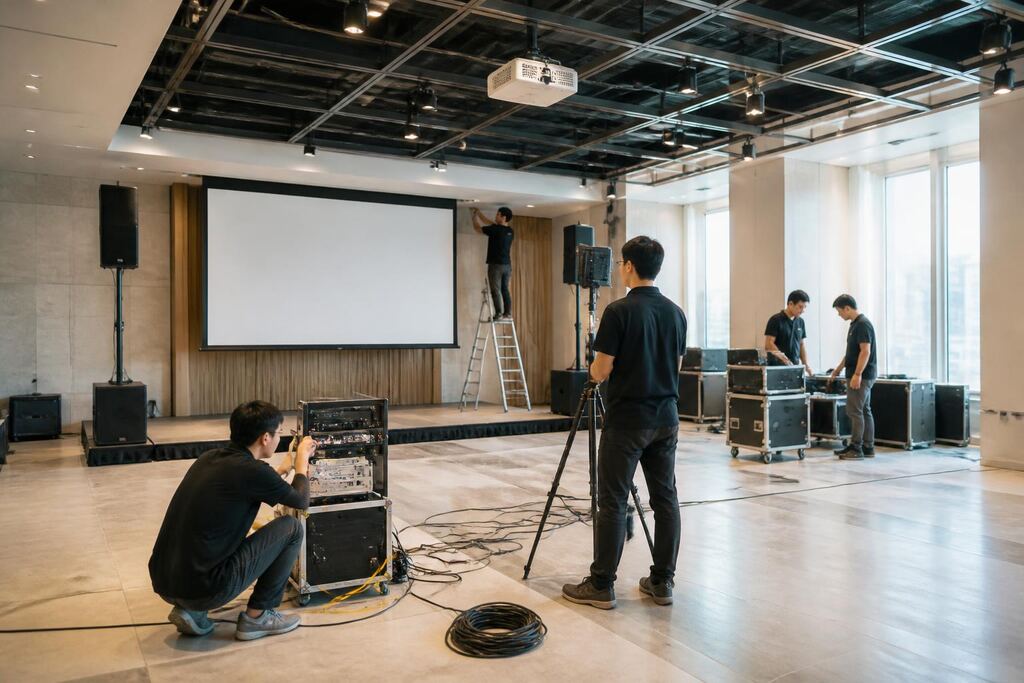 서울 동작구 음향·영상장비 렌탈 비용과 업체 비교 정보 이미지
