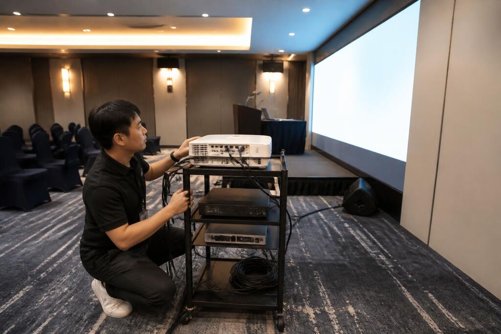 서울 송파구 음향·영상장비 렌탈 작업 범위와 현장 조건 이미지