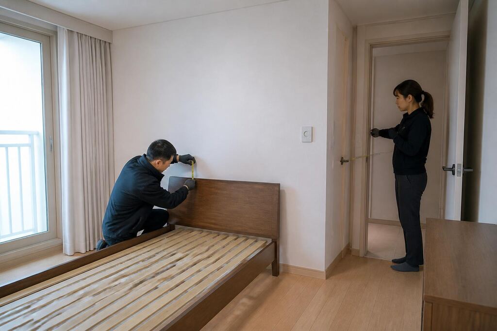 서울 용산구 침대·매트리스 렌탈 작업 범위와 현장 조건 이미지