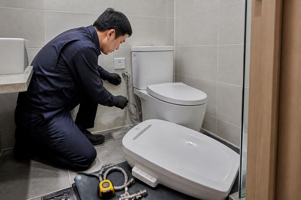 서울 용산구 비데 렌탈 작업 범위와 현장 조건 이미지
