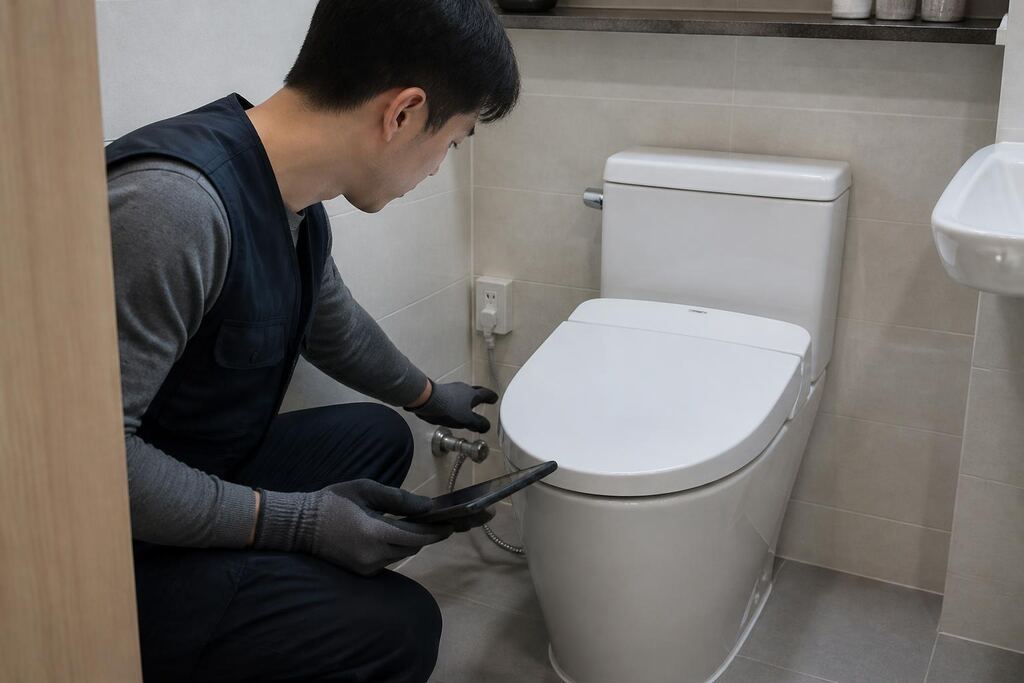 서울 금천구 비데 렌탈 작업 범위와 현장 조건 이미지