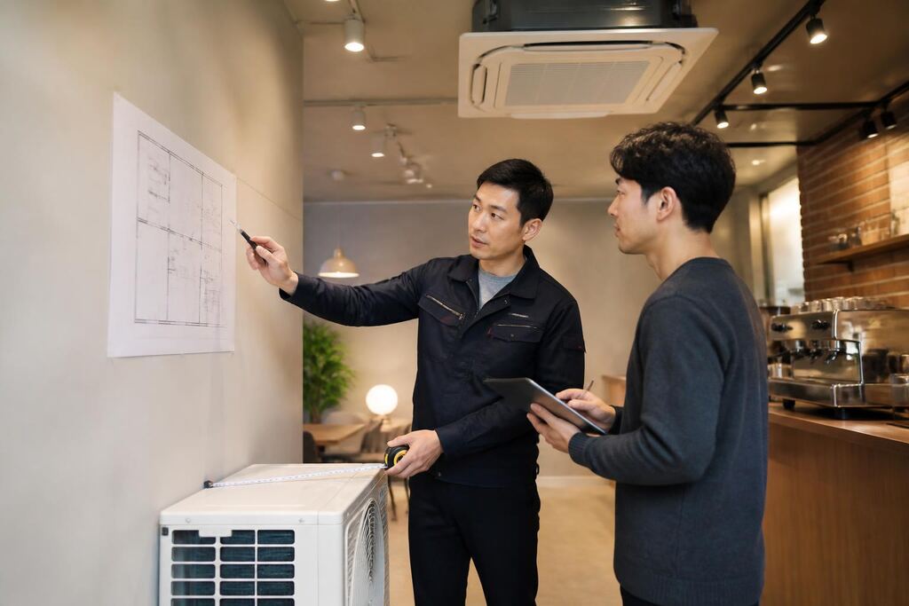 서울 강북구 상업용 냉난방기 렌탈 이미지