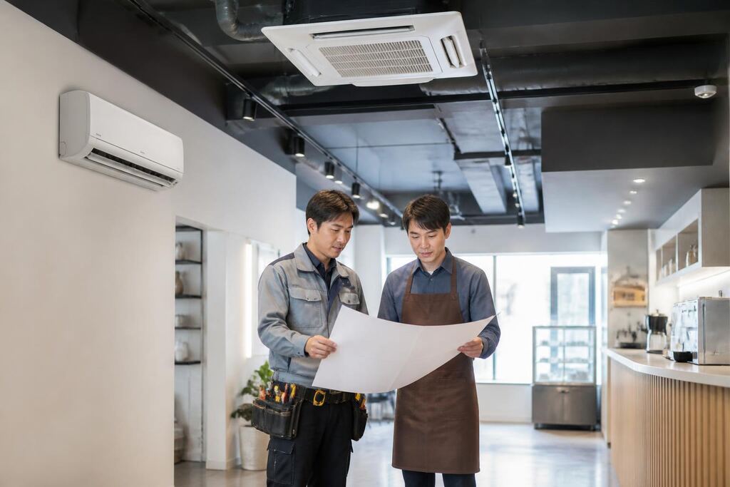 서울 강서구 상업용 냉난방기 렌탈 이미지
