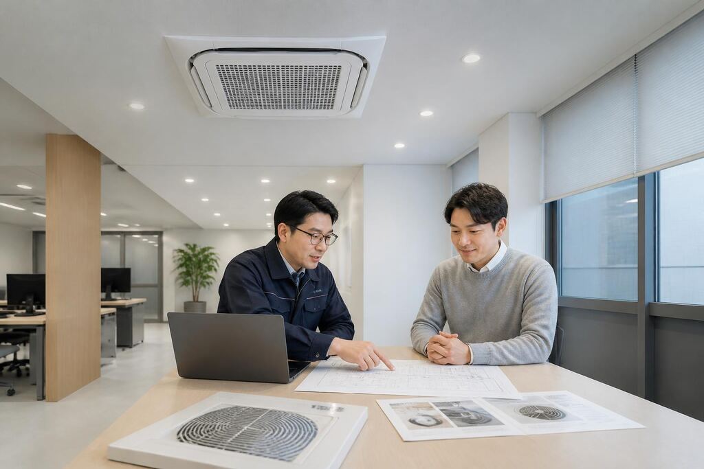 서울 구로구 상업용 냉난방기 렌탈 이미지