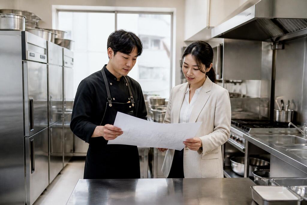 서울 금천구 업소용 주방기기 렌탈 이미지