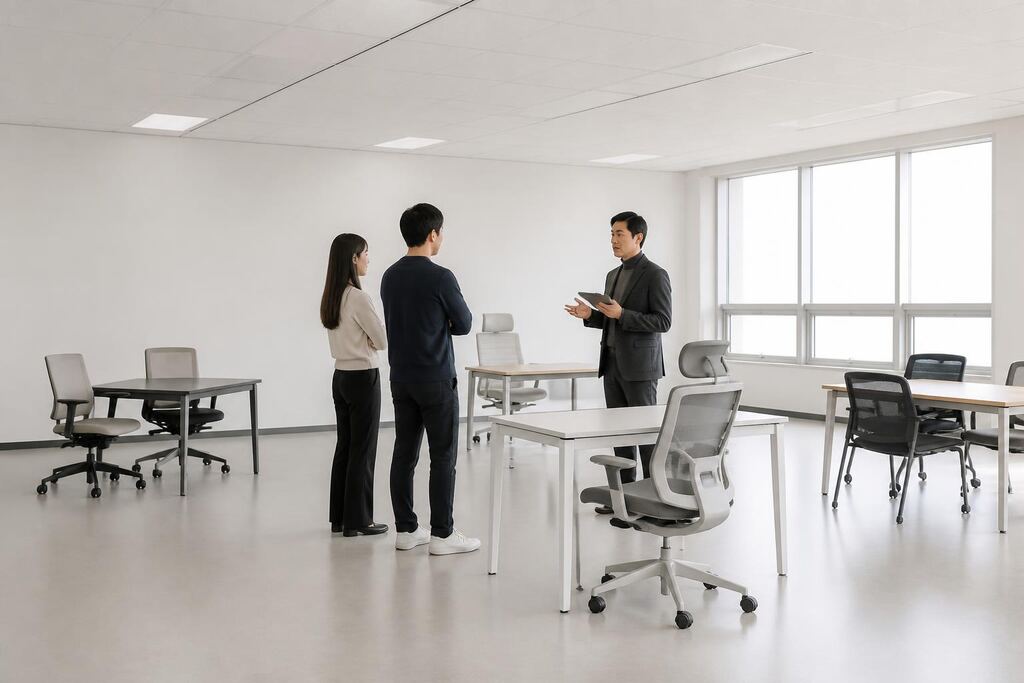서울 동대문구 책상·의자 렌탈 이미지