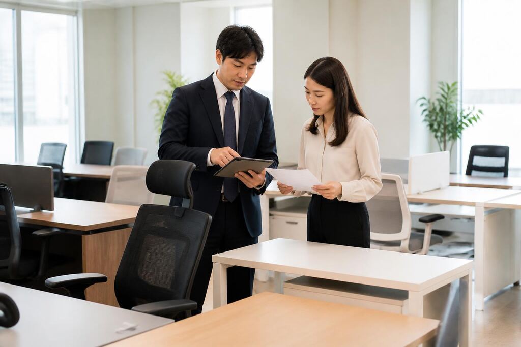 서울 동대문구 책상·의자 렌탈 비용과 업체 비교 정보 이미지