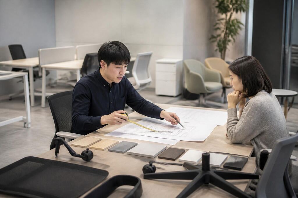 서울 강남구 책상·의자 렌탈 작업 범위와 현장 조건 이미지