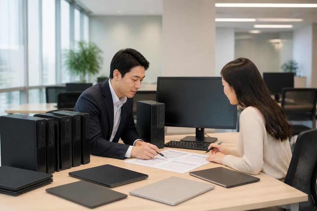 서울 용산구 데스크톱 렌탈 이미지