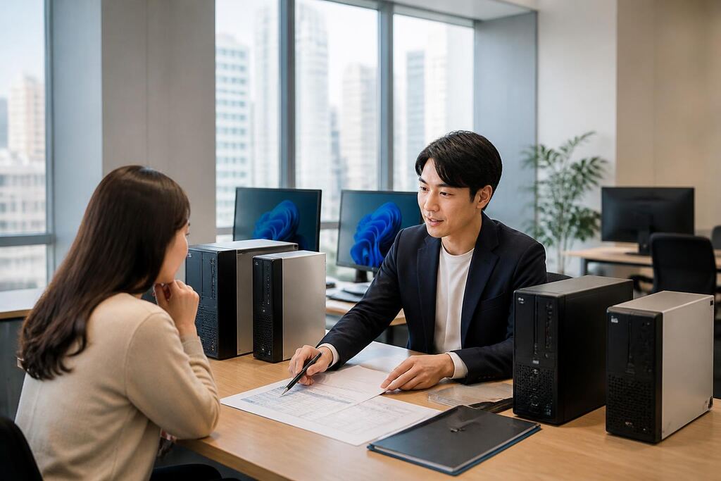 서울 중랑구 데스크톱 렌탈 이미지