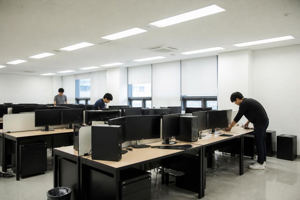 서울 은평구 데스크톱 렌탈 작업 범위와 현장 조건 이미지