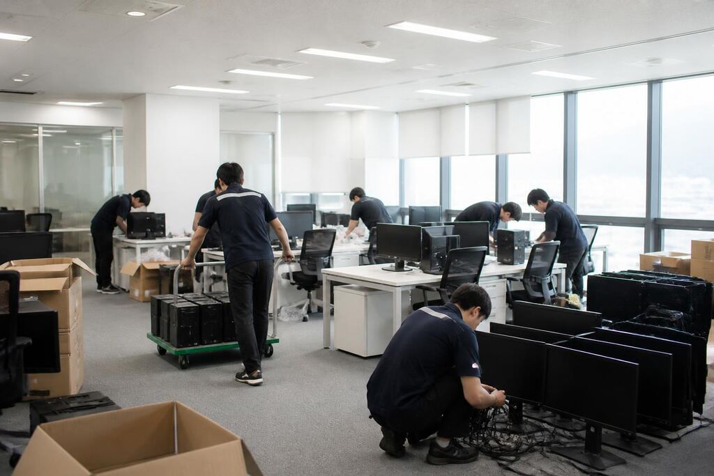 서울 강서구 데스크톱 렌탈 작업 범위와 현장 조건 이미지