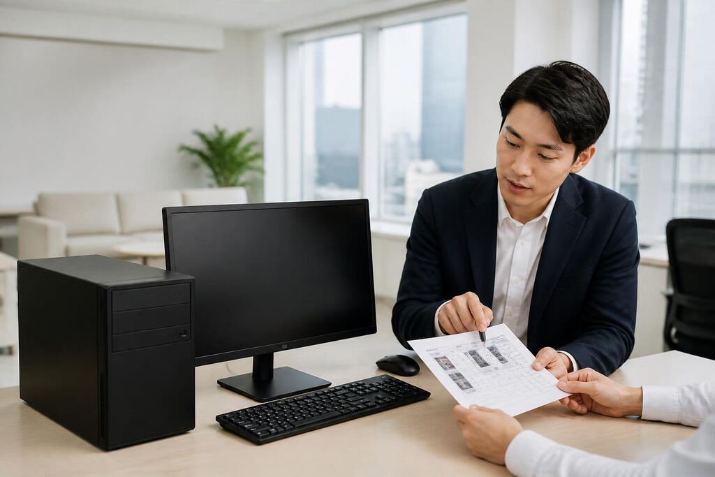 서울 서초구 데스크톱 렌탈 이미지