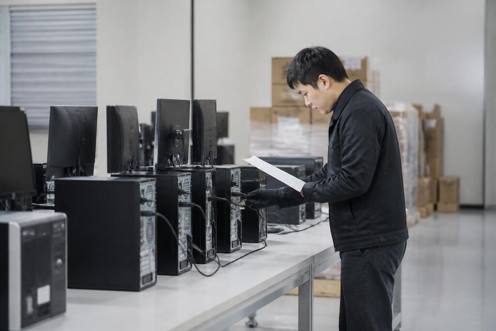 서울 서초구 데스크톱 렌탈 작업 범위와 현장 조건 이미지
