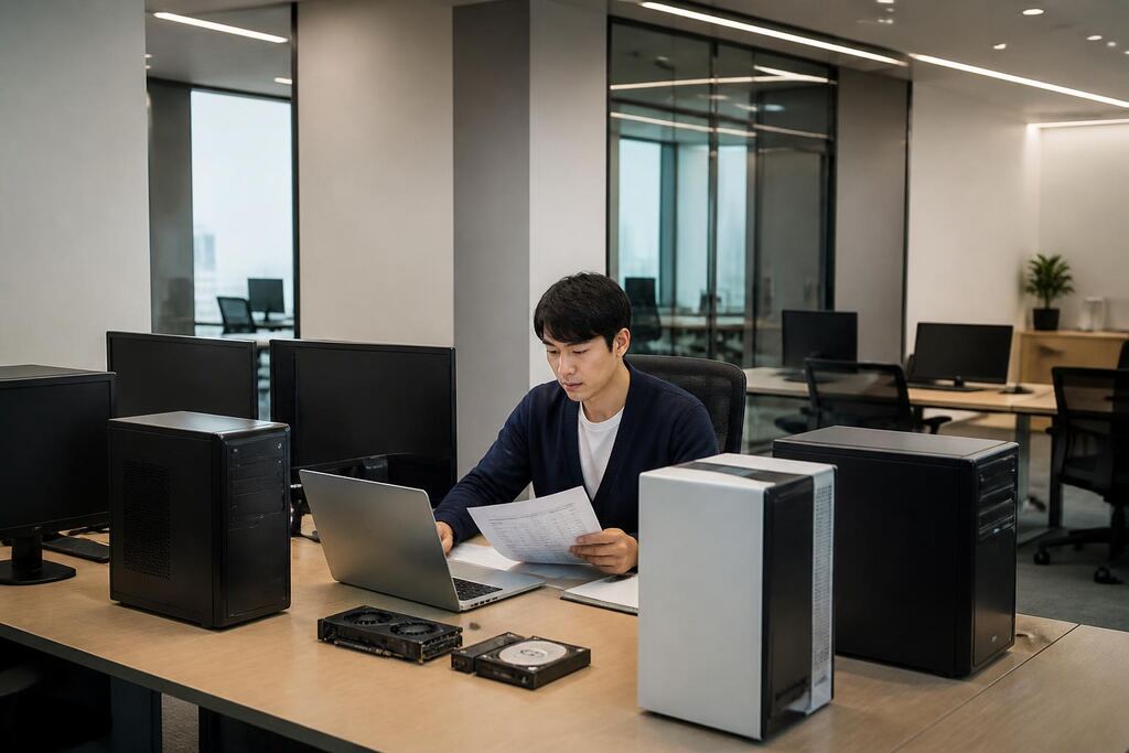 서울 강남구 데스크톱 렌탈 이미지