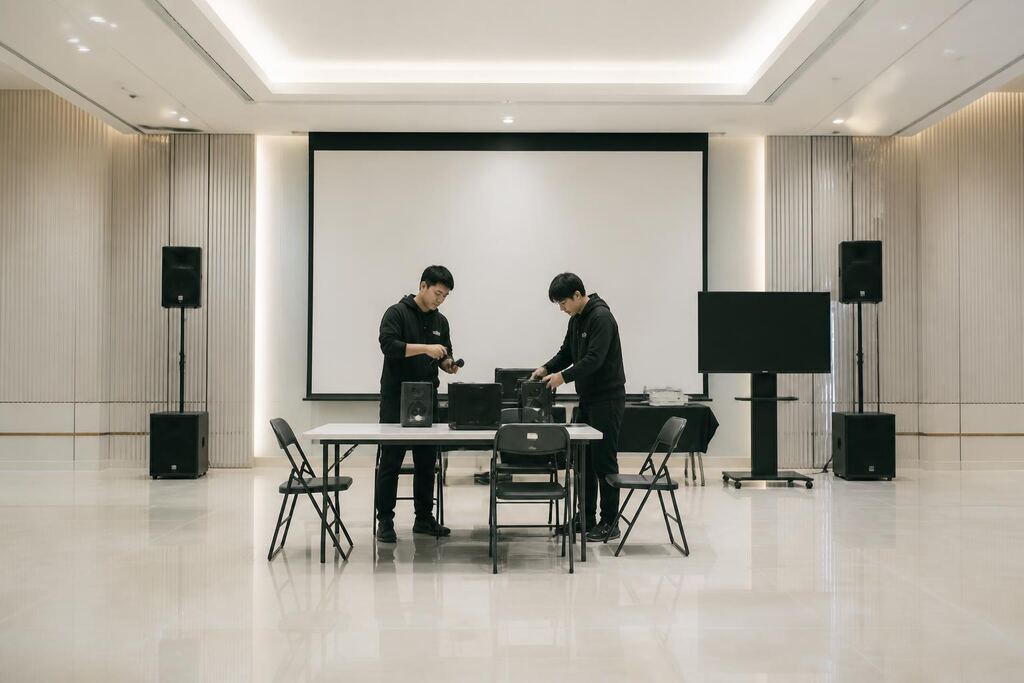 서울 성동구 행사장비 렌탈 이미지
