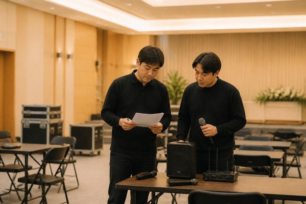 서울 노원구 행사장비 렌탈 이미지