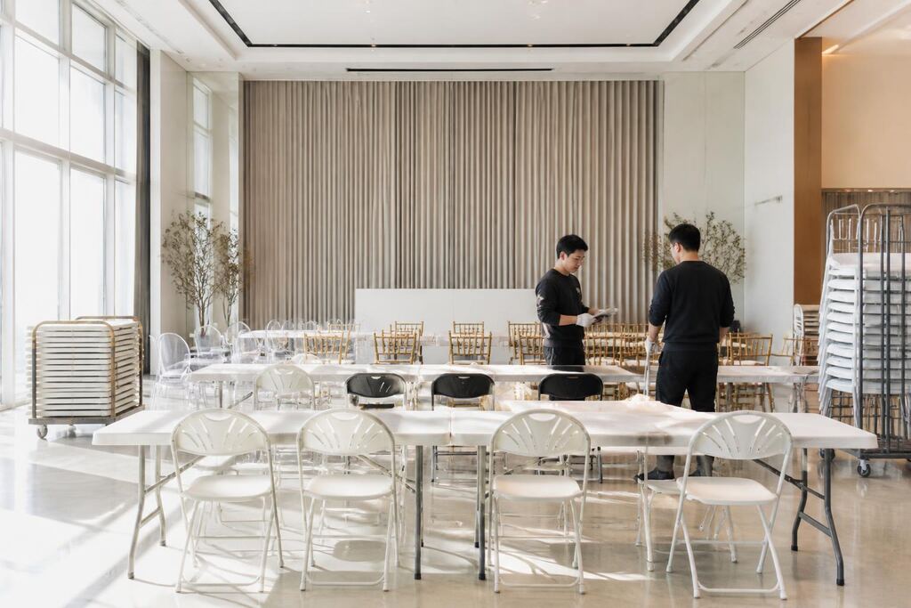 서울 강남구 테이블·의자 렌탈 이미지