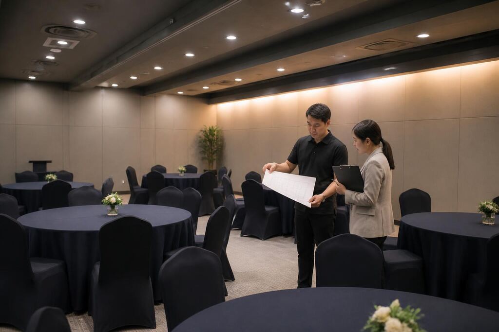 서울 송파구 테이블·의자 렌탈 비용과 업체 비교 정보 이미지