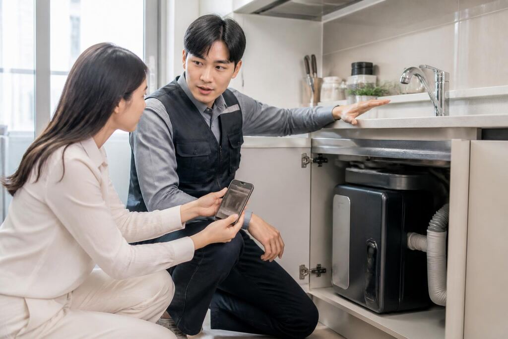 서울 마포구 음식물처리기 렌탈 작업 범위와 현장 조건 이미지