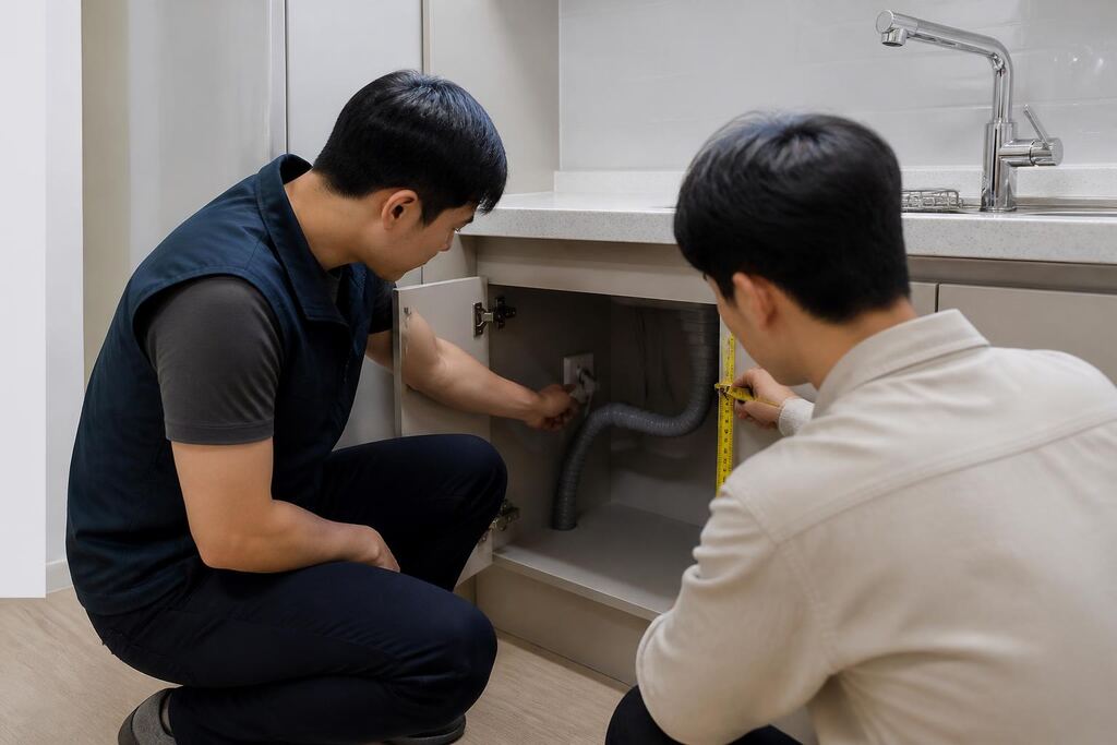 서울 송파구 음식물처리기 렌탈 작업 범위와 현장 조건 이미지