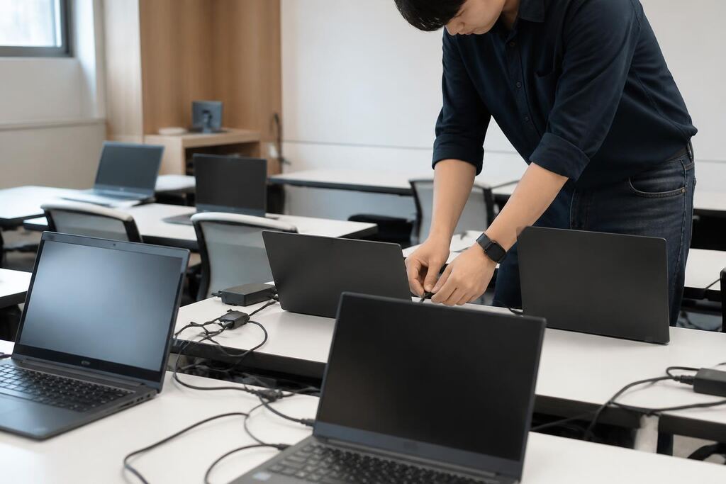 서울 서대문구 노트북 렌탈 작업 범위와 현장 조건 이미지