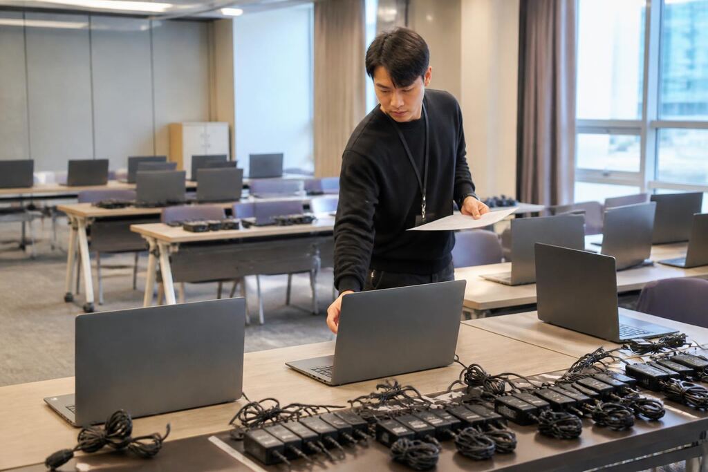 서울 서초구 노트북 렌탈 작업 범위와 현장 조건 이미지