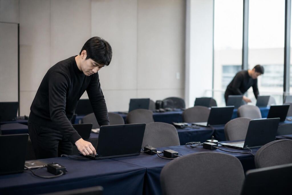 서울 강남구 노트북 렌탈 작업 범위와 현장 조건 이미지